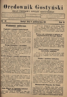 Orędownik Gostyński 1921.10.04 R.3 Nr 112