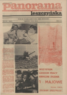 Panorama Leszczyńska 1980.05.04 R.2 Nr18(21)
