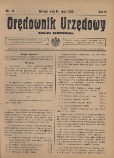 Orędownik Urzędowy Powiatu Gostyńskiego 1928.07.14 R.10 Nr 55