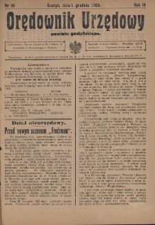 Orędownik Urzędowy Powiatu Gostyńskiego 1928.12.01 R.10 Nr 95