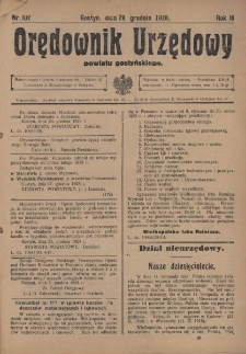 Orędownik Urzędowy Powiatu Gostyńskiego 1928.12.29 R.10 Nr 102