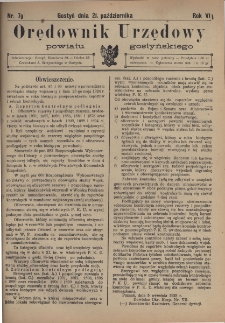 Orędownik Urzędowy Powiatu Gostyńskiego 1925.10.21 R. 7 Nr 79
