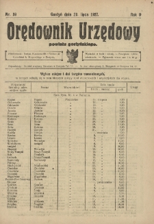 Orędownik Urzędowy Powiatu Gostyńskiego 1927.07.20 R.9 Nr 59