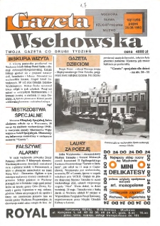 Gazeta Wschowska 1993.05.28 Nr 10 (11)