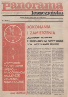 Panorama Leszczyńska 1981.01.04 R.3 Nr1(56)