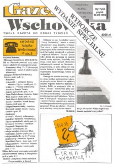 Gazeta Wschowska 1993.09.10 Nr 16 (17)