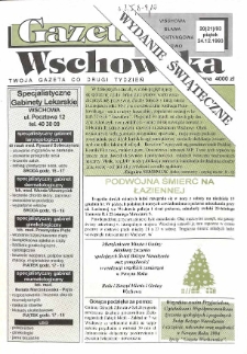 Gazeta Wschowska 1993.12.24 Nr 20 (21)