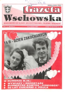 Gazeta Wschowska 1995.02.19 R.2 Nr 2 (3)
