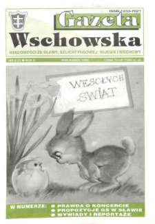 Gazeta Wschowska 1995.04.19 R.2 Nr 4 (5)