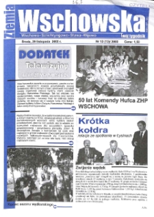 Ziemia Wschowska 2000.11.29 R. 1 Nr 13 (13)
