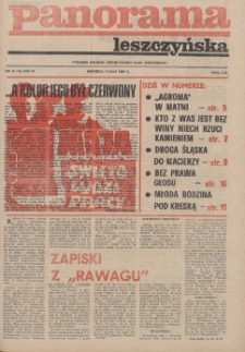 Panorama Leszczyńska 1981.05.03 R.3 Nr18(73)