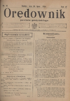 Orędownik Powiatu Gostyńskiego 1930.07.26 R. 12 Nr 60