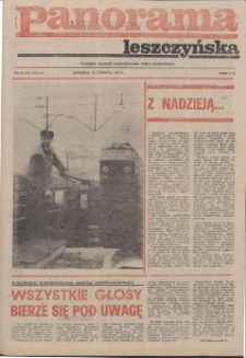 Panorama Leszczyńska 1981.06.14 R.3 Nr24(79)