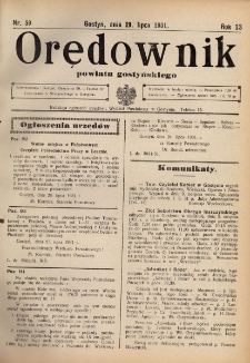 Orędownik Powiatu Gostyńskiego 1931.07.29 R.13 nr 59