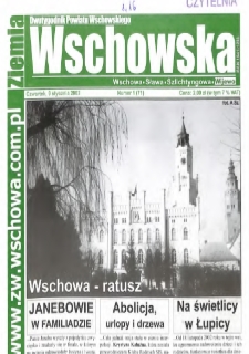 Ziemia Wschowska 2003.01.09 R. 4 Nr 1 (71)