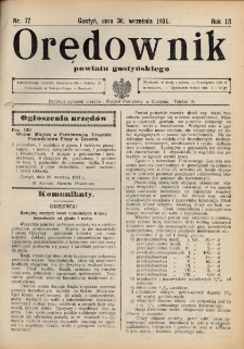 Orędownik Powiatu Gostyńskiego 1931.09.30 R.13 nr 77