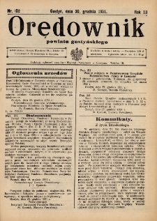Orędownik Powiatu Gostyńskiego 1931.12.30 R.13 nr 102