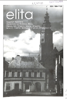 Elita : Magazyn regionalny 1999.11/12 R. 2 Nr 2/11(13)