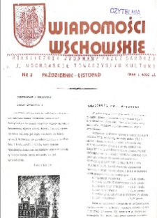 Wiadomości Wschowskie 1991.10.01 R.1 Nr 3(3)