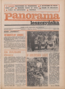 Panorama Leszczyńska 1982.08.08 R.4 Nr28(133)