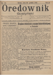Orędownik Gostyński 1933.12.23 R. 15 Nr 101