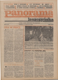 Panorama Leszczyńska 1982.11.14 R.4 Nr42(147)