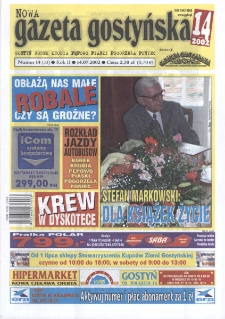 Nowa Gazeta Gostyńska 2002.07.14 R. 2 nr 14
