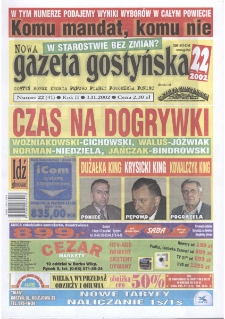 Nowa Gazeta Gostyńska 2002.11.03 R. 2 nr 22