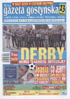 Nowa Gazeta Gostyńska 2003.11.16 R. 3 Nr 23(68)