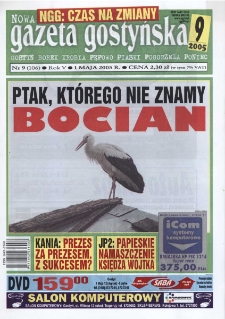 Nowa Gazeta Gostyńska 2005.05.01 R.5 Nr 9(106)