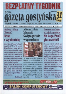 Nowa Gazeta Gostyńska 2005.10.16 R.5 Nr 31(128)