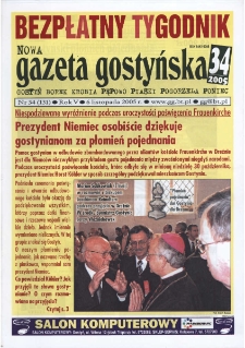Nowa Gazeta Gostyńska 2005.11.06 R.5 Nr 34(131)