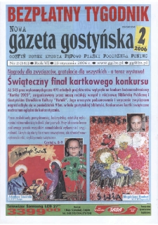 Nowa Gazeta Gostyńska 2006.01.15 R.6 Nr 2(141)