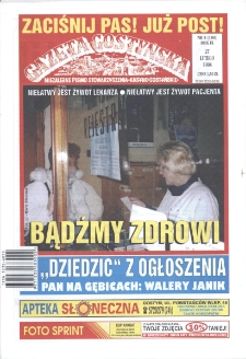 Gazeta Gostyńska 1998 R.9 Nr 4(188)
