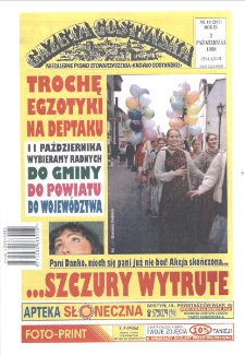 Gazeta Gostyńska 1998 R.9 Nr 19(203)