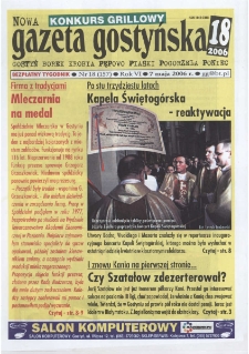 Nowa Gazeta Gostyńska 2006.05.07 R.6 Nr 18(157)