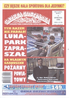 Gazeta Gostyńska 1999 R.10 Nr 7(216)