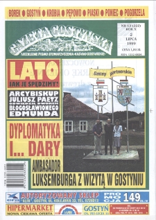 Gazeta Gostyńska 1999 R.10 Nr 13(222)