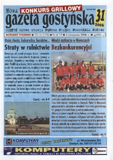 Nowa Gazeta Gostyńska 2006.08.06 R.6 Nr 31(170)