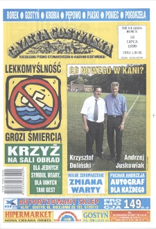 Gazeta Gostyńska 1999 R.10 Nr 14(223)