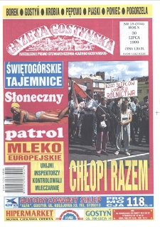 Gazeta Gostyńska 1999 R.10 Nr 15(224)