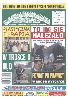 Gazeta Gostyńska 1999 R.10 Nr 21(230)