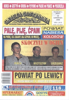 Gazeta Gostyńska 1999 R.10 Nr 22(231)