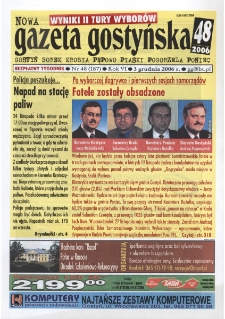 Nowa Gazeta Gostyńska 2006.12.03 R.6 Nr 48(187)