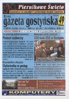 Nowa Gazeta Gostyńska 2006.12.10 R.6 Nr 49(188)