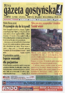 Nowa Gazeta Gostyńska 2007.01.28 R.7 Nr 4(195)