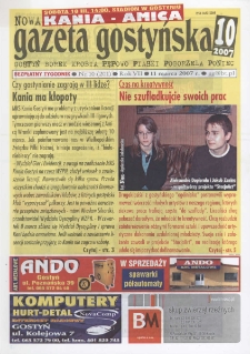 Nowa Gazeta Gostyńska 2007.03.11 R.7 Nr 10(201)