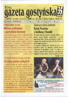 Nowa Gazeta Gostyńska 2007.09.02 R.7 Nr 35(226)
