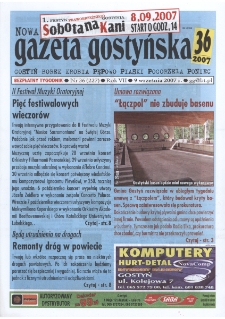 Nowa Gazeta Gostyńska 2007.09.09 R.7 Nr 36(227)