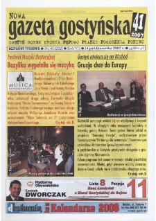 Nowa Gazeta Gostyńska 2007.10.14 R.7 Nr 41(232)